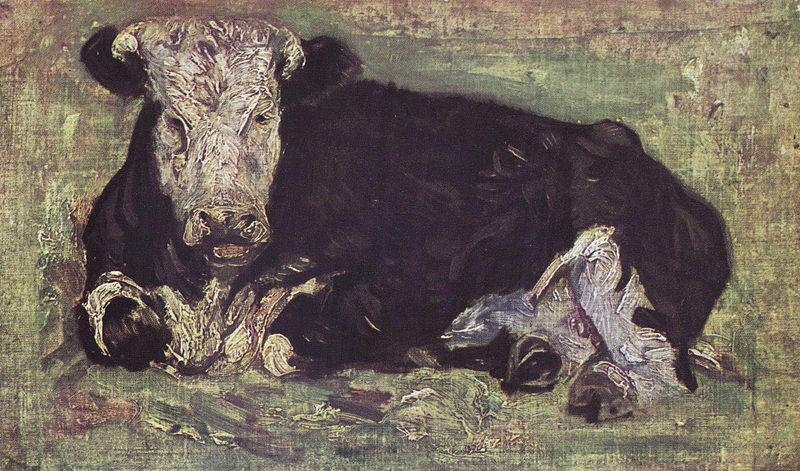 Vincent Van Gogh Liegende Kuh china oil painting image